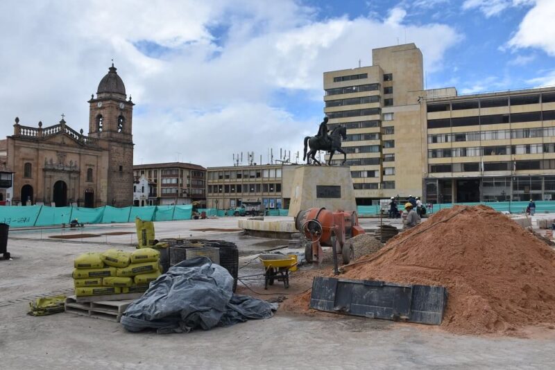 Remodelación-Plaza-de-Bolivar-Tunja