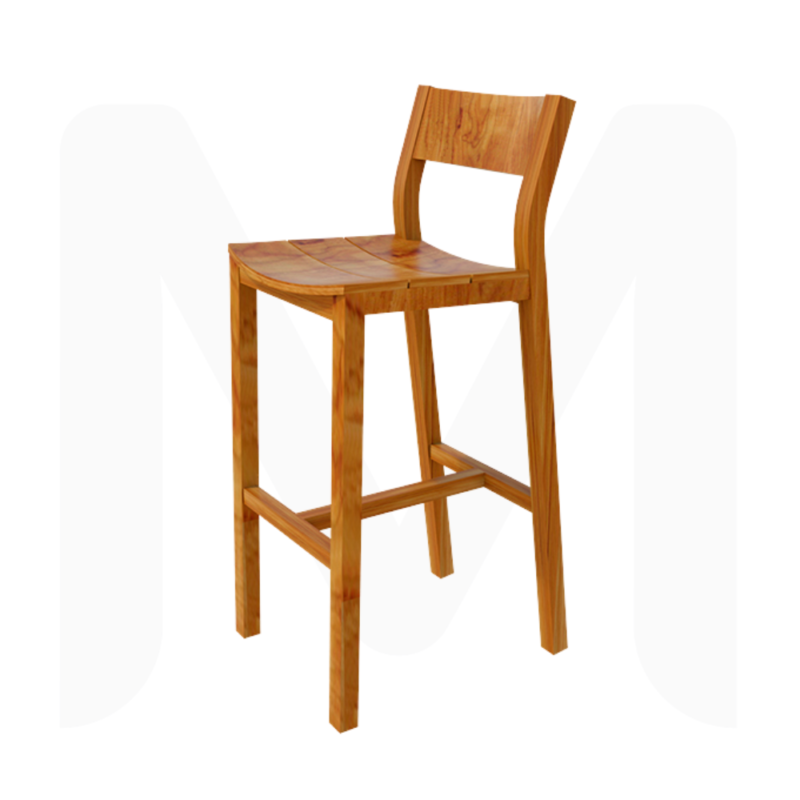 SILLA BRA BRETAÑA TECA - Imagen 2