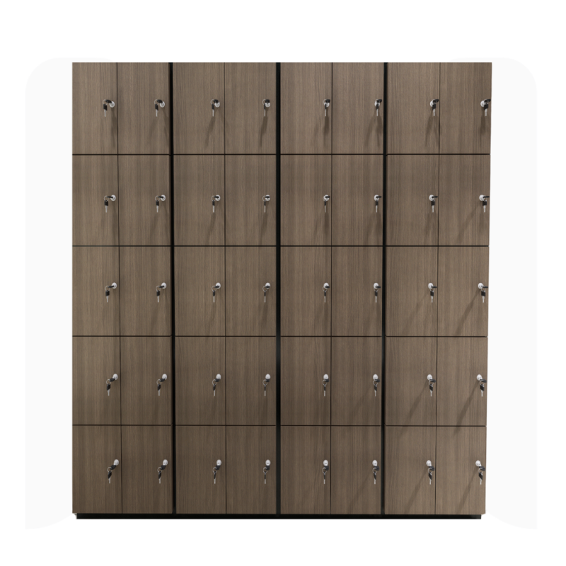LOCKER METAL MADERA